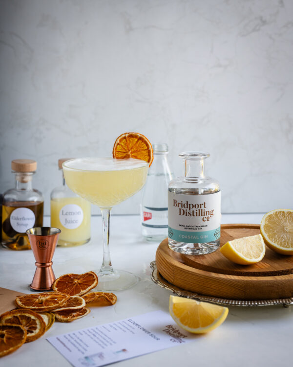 Elderflower Sour Cocktail