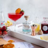 Strawberry Gin Fizz Cocktail